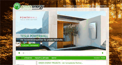 Desktop Screenshot of green-energy-projects.at