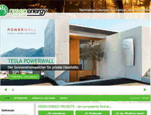 Tablet Screenshot of green-energy-projects.at